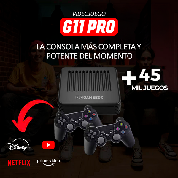 Videojuego G11 PRO® + 45,000 juegos - 128G